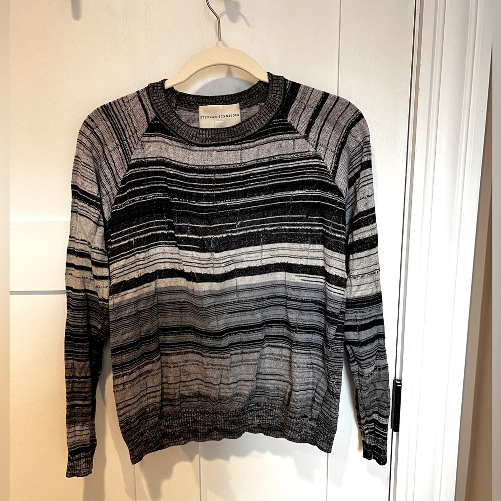 Stephan Schneider Small Sweater, Blue, Grey, Black